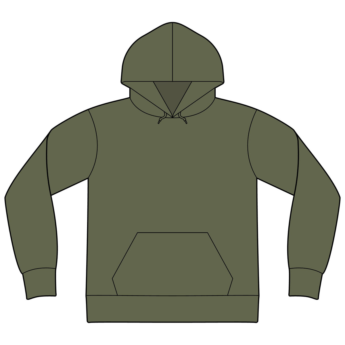 Surveillance Military Hoodie
