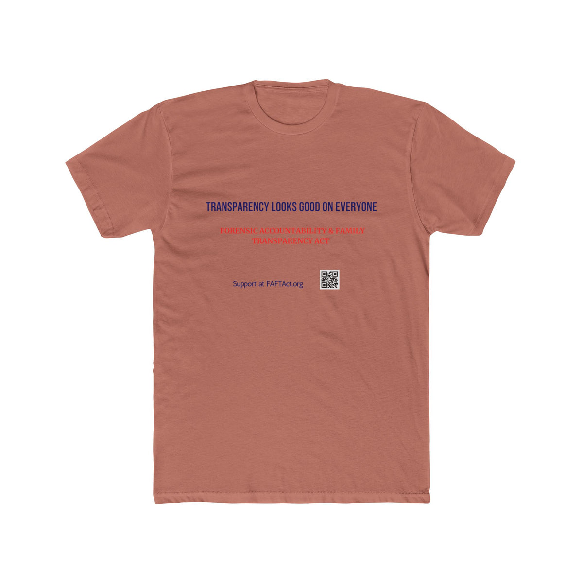 Unisex Transparncey Looks Good Tee — Advocacy Awareness Cotton T‑Shirt