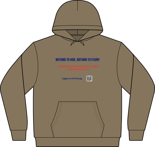 Camo Hoodie — 'Nothing to Hide'