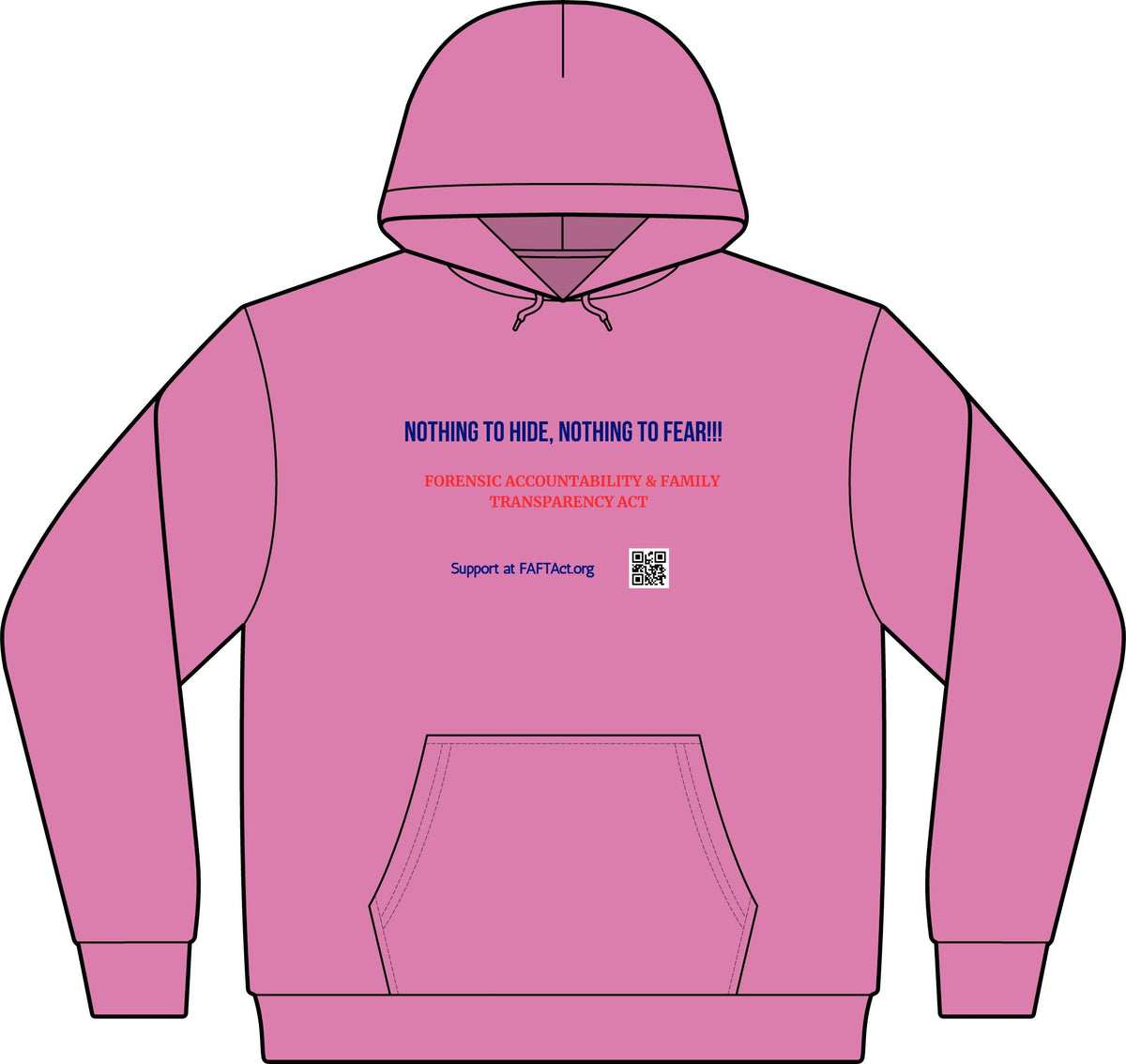 Camo Hoodie — 'Nothing to Hide'