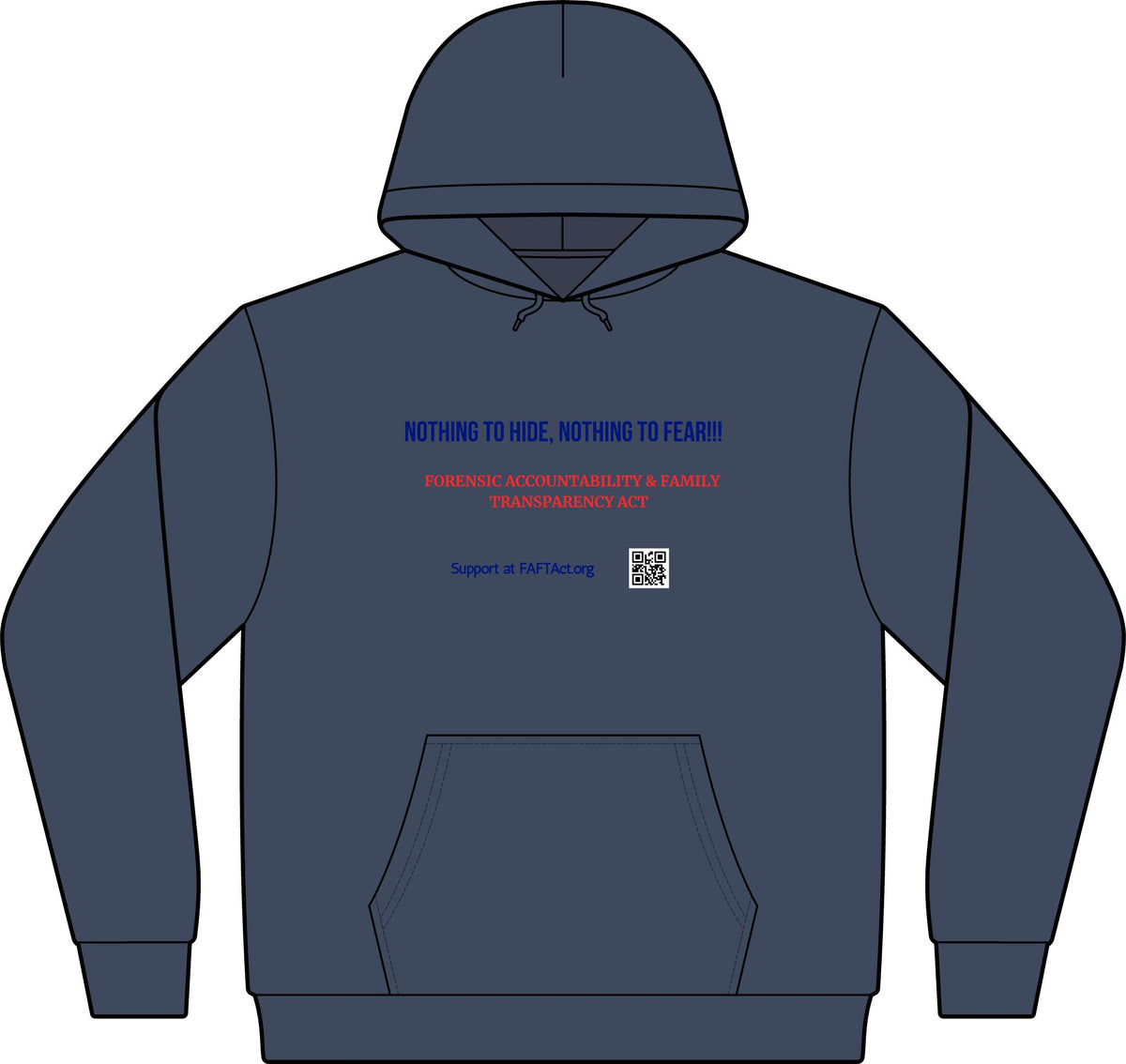 Camo Hoodie — 'Nothing to Hide'