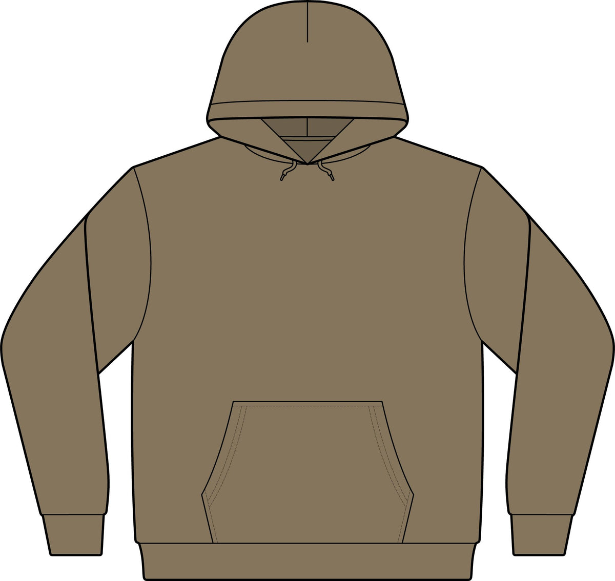 Camo Hoodie — 'Nothing to Hide'