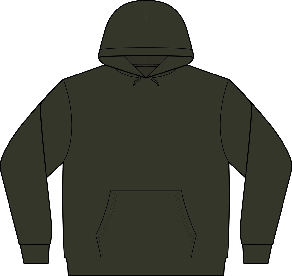 Camo Hoodie — 'Nothing to Hide'