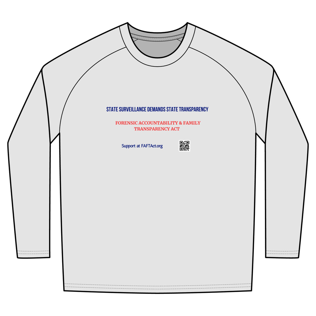 Long Sleeve Digi Camo Tee — Forensic Accountability & Family Transparency Advocacy Shirt