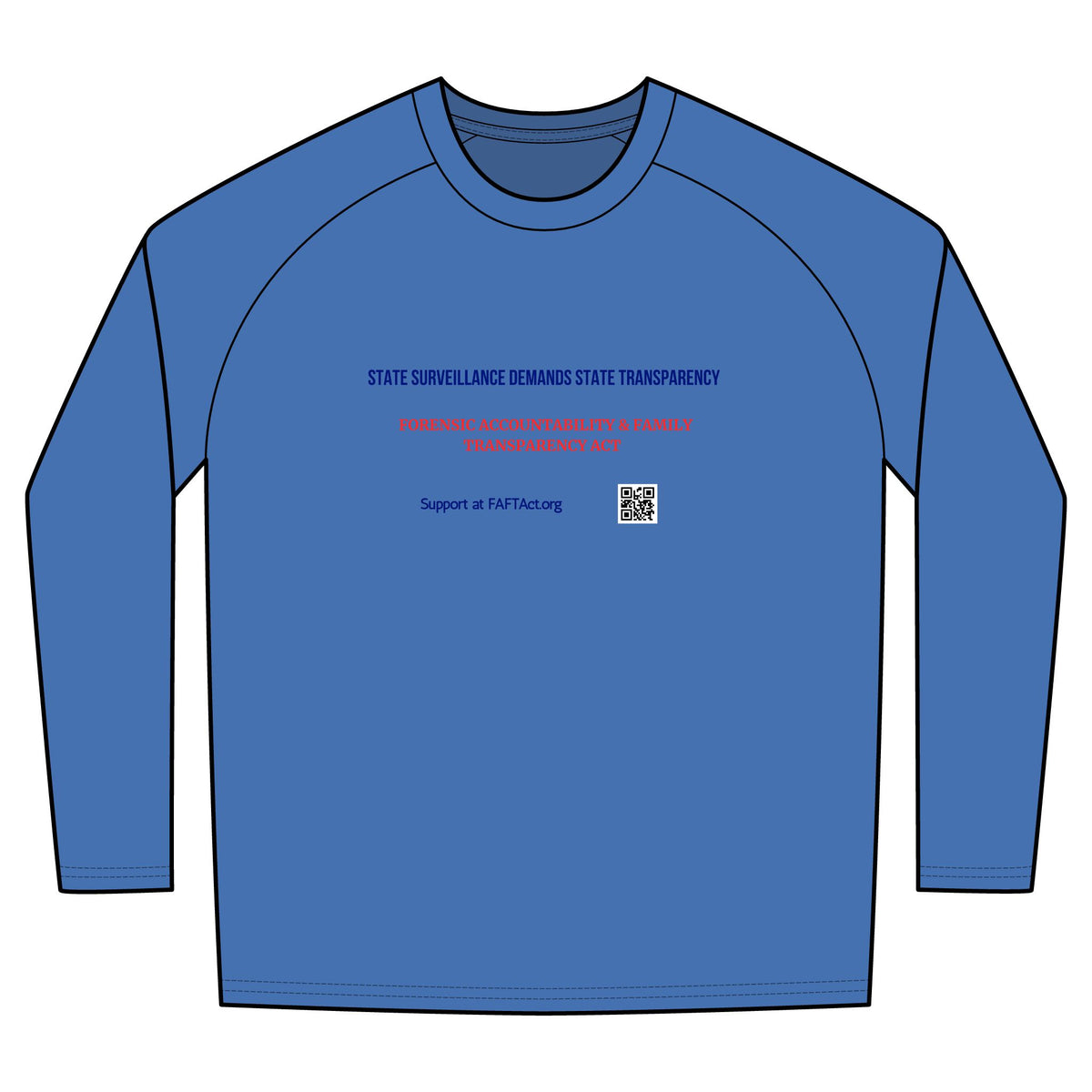 Long Sleeve Digi Camo Tee — Forensic Accountability & Family Transparency Advocacy Shirt