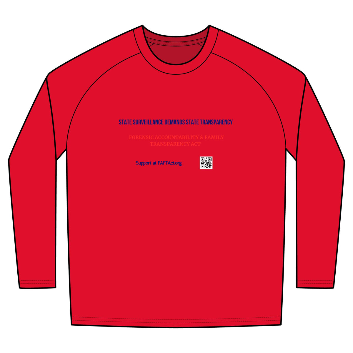 Long Sleeve Digi Camo Tee — Forensic Accountability & Family Transparency Advocacy Shirt