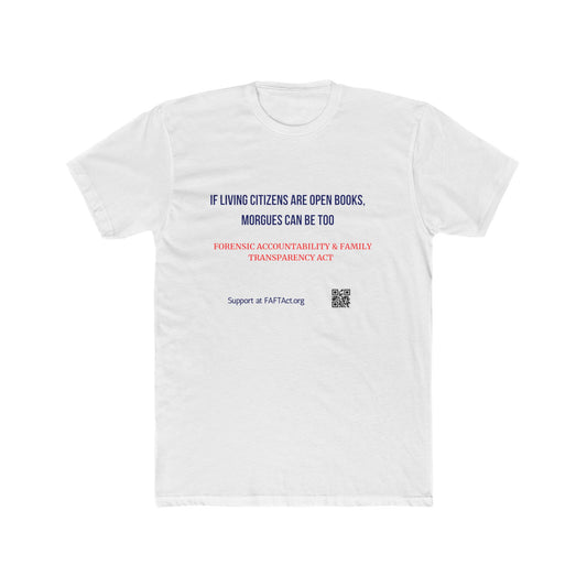 Unisex If Living Citizens Are Open Books Tee — Advocacy Awareness Cotton T‑Shirt