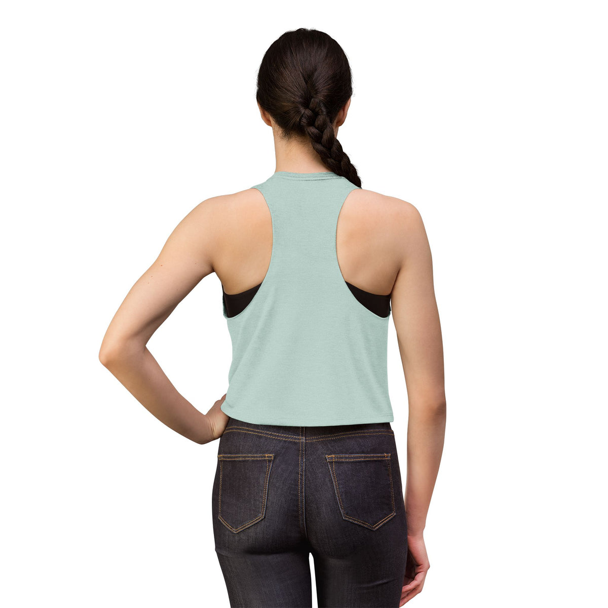 Women's Crop Top — "State Surveillance Demands State Transparency" Advocacy Tank