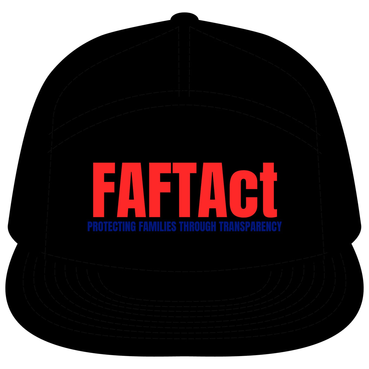 FAFTAct Trucker Hat – 'Protecting Families Through Transparency' Campaign Cap