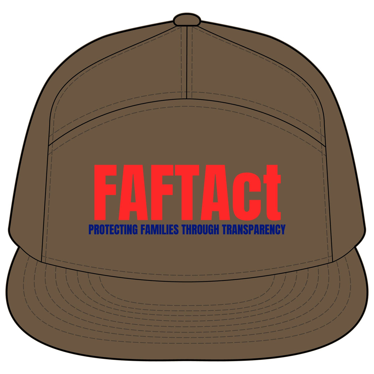 FAFTAct Trucker Hat – 'Protecting Families Through Transparency' Campaign Cap