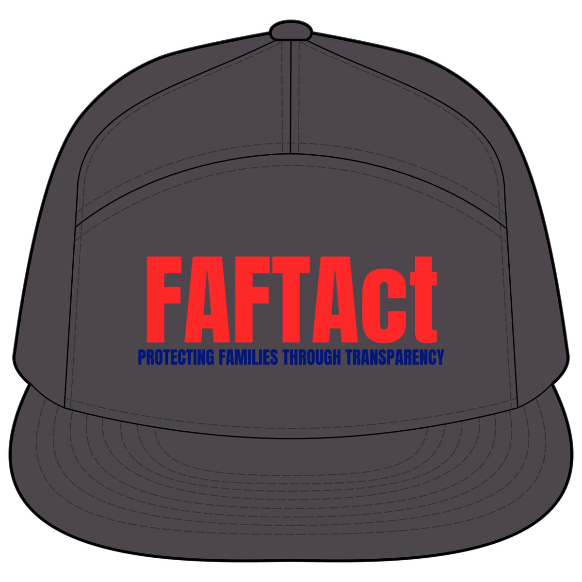 FAFTAct Trucker Hat – 'Protecting Families Through Transparency' Campaign Cap