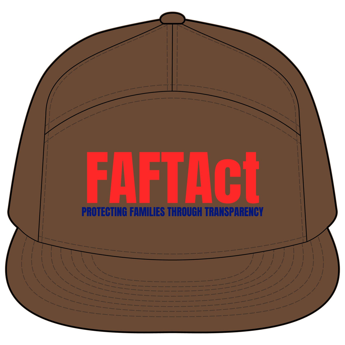 FAFTAct Trucker Hat – 'Protecting Families Through Transparency' Campaign Cap