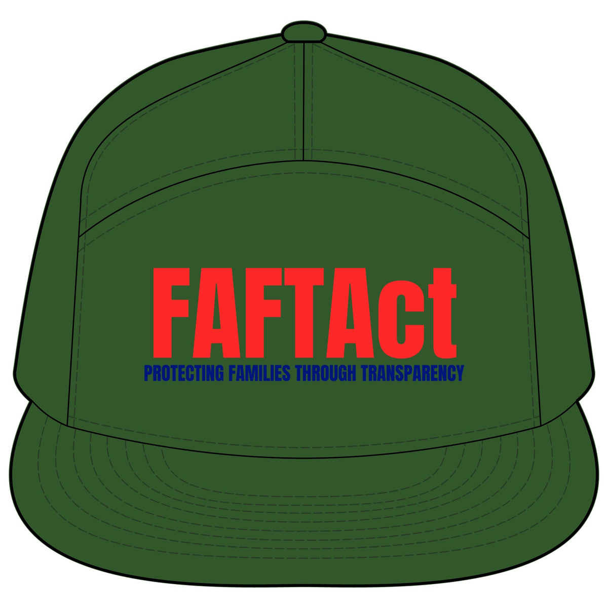 FAFTAct Trucker Hat – 'Protecting Families Through Transparency' Campaign Cap