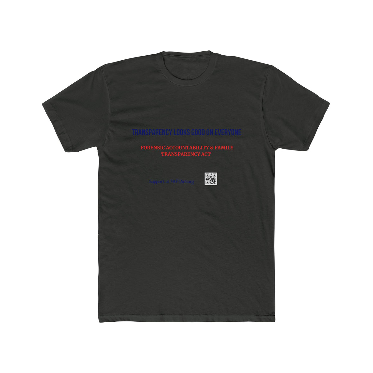 Unisex Transparncey Looks Good Tee — Advocacy Awareness Cotton T‑Shirt