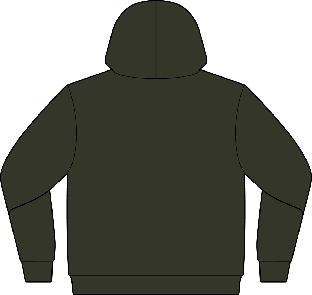 Camo Hoodie — 'Nothing to Hide'