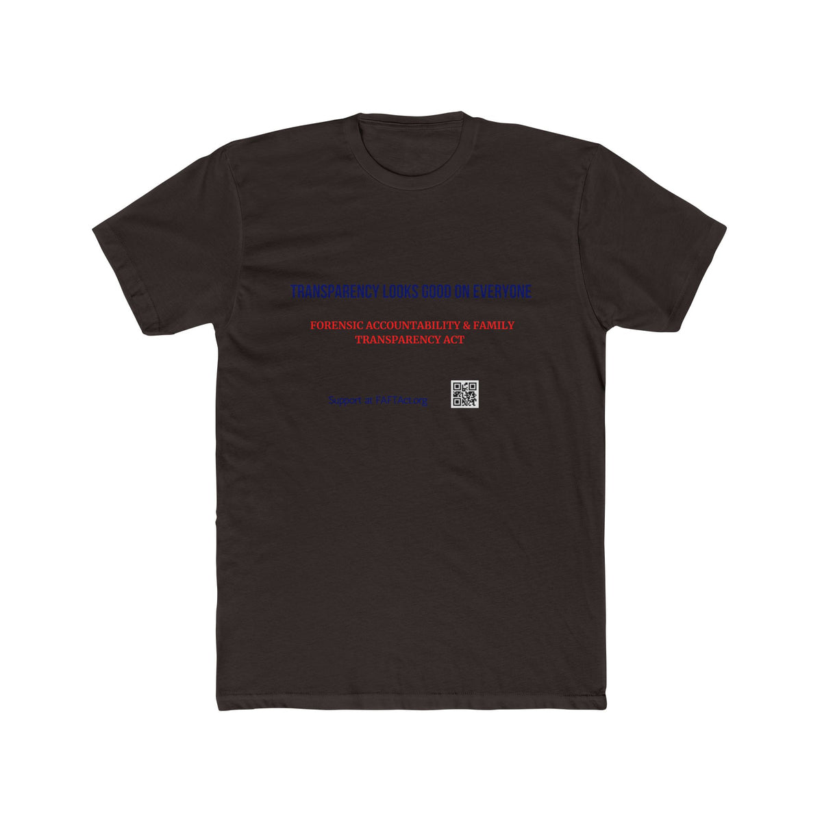 Unisex Transparncey Looks Good Tee — Advocacy Awareness Cotton T‑Shirt