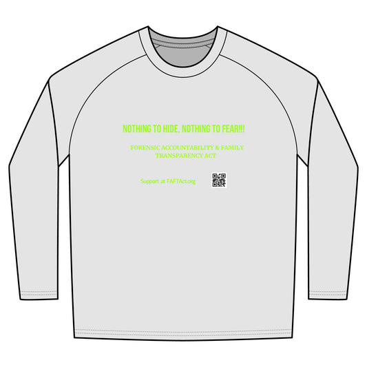 Long Sleeve Digi Camo Tee — Nothing to Hide Advocacy Shirt